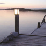 Norlys Stockholm 1 Light Large Bollard - Black ST-BOL-L-E27-BLK
