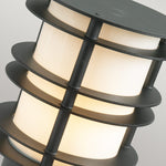 Norlys Stockholm 1 Light Medium Bollard - Black ST-BOL-M-E27-BLK