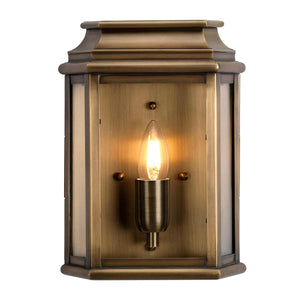 Elstead Lighting Outdoor Wall Light from the St Martins range. St Martins 1 Light Wall Lantern  Product Code = ST-MARTINS-BR