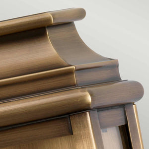 Elstead Lighting Outdoor Wall Light from the St Martins range. St Martins 1 Light Wall Lantern  Product Code = ST-MARTINS-BR