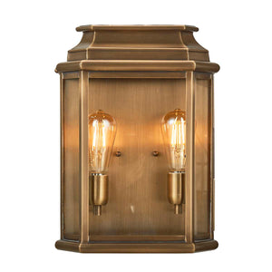 Elstead Lighting Outdoor Wall Light from the St Martins range. St Martins 2 Light Large Wall Lantern Product Code = ST-MARTINS-L-BR
