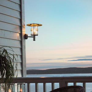 Norlys Stockholm 1 Light Grande Wall Lantern - Galvanised ST1-G-GAL