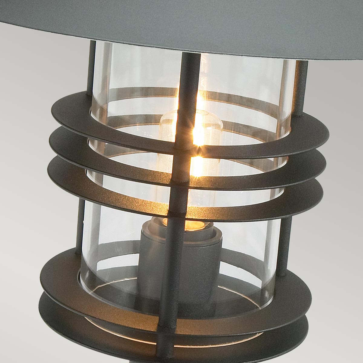 Norlys Stockholm 1 Light Grande Pedestal - Black ST3-G-BLACK