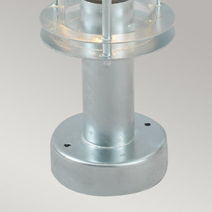 Norlys Stockholm 1 Light Pedestal - Galvanised ST3-GALV