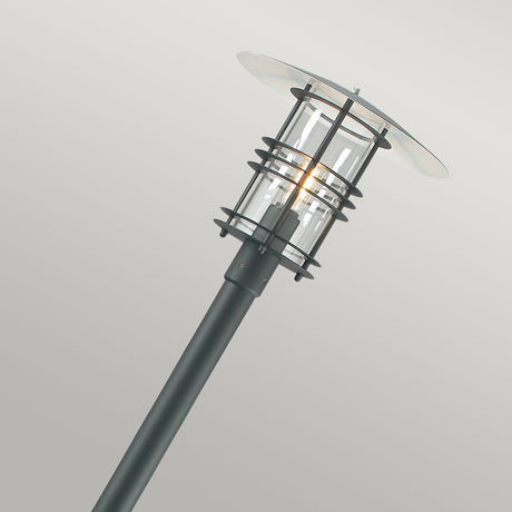 Norlys Stockholm 1 Light Grande Lamp Post - Black ST5-G-BLACK