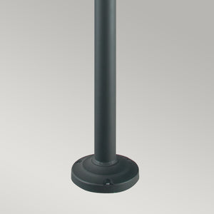 Norlys Stockholm 1 Light Grande Lamp Post - Black ST5-G-BLACK