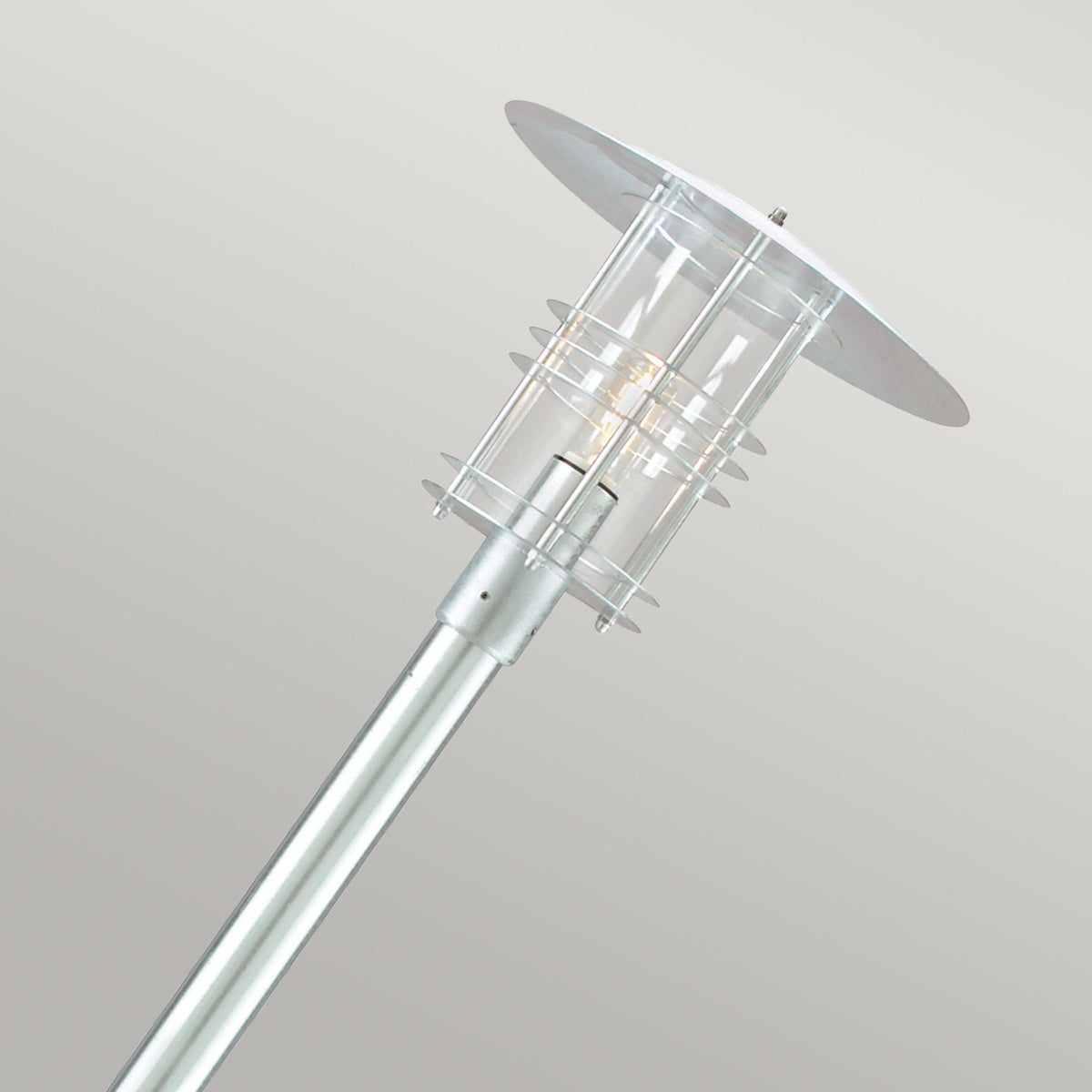 Norlys Stockholm 1 Light Grande Lamp Post - Galvanised ST5-G-GALV