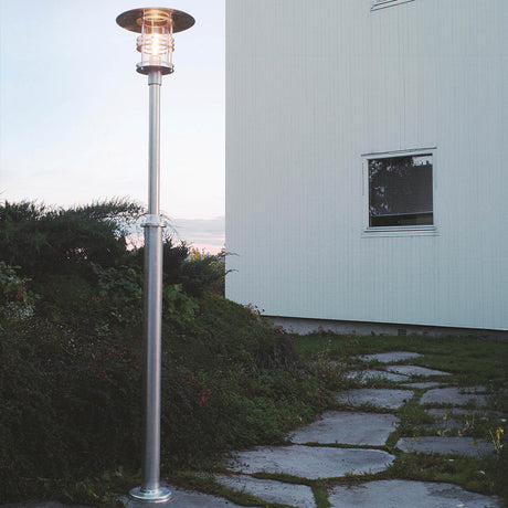 Norlys Stockholm 1 Light Grande Lamp Post - Galvanised ST5-G-GALV