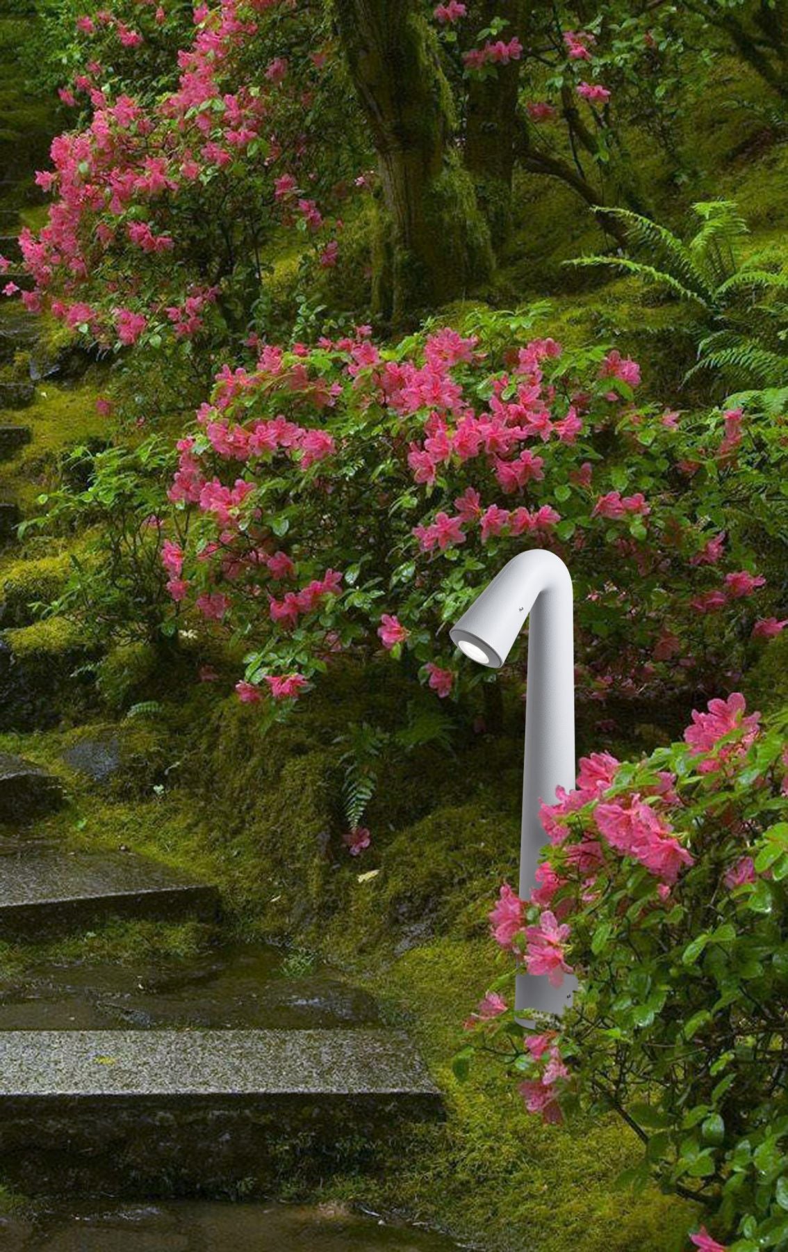 Magnalux Steven G9 1.7W 3000K Bollard White Part Number - STEVENWH