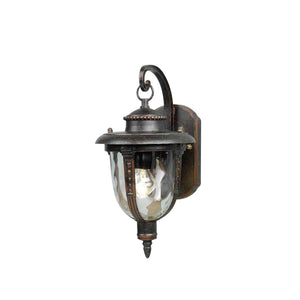 Elstead Lighting Outdoor Wall Light from the St Louis range. St Louis 1 Light Small Wall Lantern Product Code = STL2-S-WB