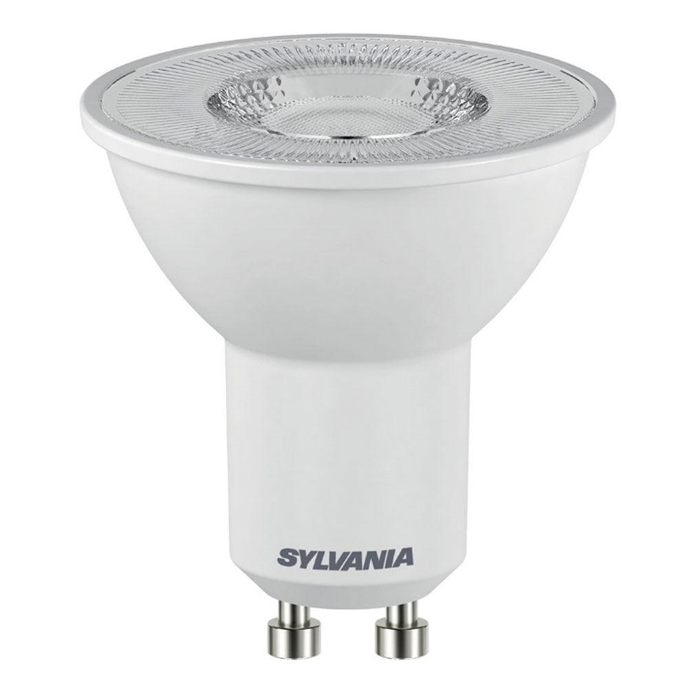 Sylvania FL-CP-LGU10/4.2CW36 SYL - Sylvania LED GU10 Sylvania Part Number 0029165 Sylvania LED GU10 4.2W (50W) Cool White 36 Degrees