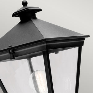 Norlys Outdoor Wall Light from the Turin range. Turin 1 Light Up Wall Lantern - Black  Product Code = T1-BLACK