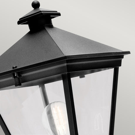 Norlys Outdoor Wall Light from the Turin range. Turin 1 Light Up Wall Lantern - Black  Product Code = T1-BLACK
