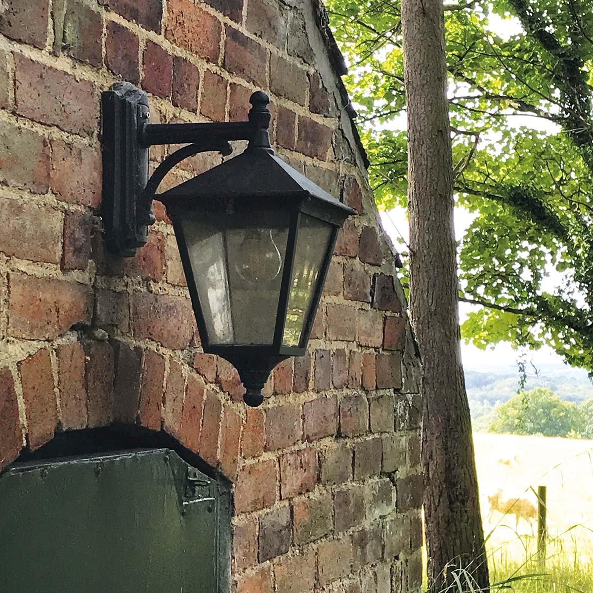 Norlys Outdoor Wall Light from the Turin range. Turin 1 Light Down Wall Lantern - Black  Product Code = T2-BLACK