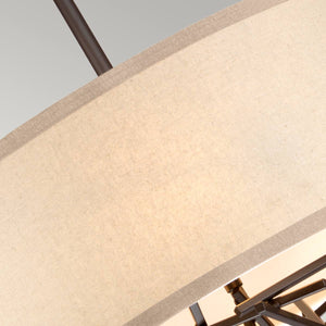 Elstead Lighting Pendant from the Taiko range. Taiko 3 Light Pendant Product Code = TAIKO-3P