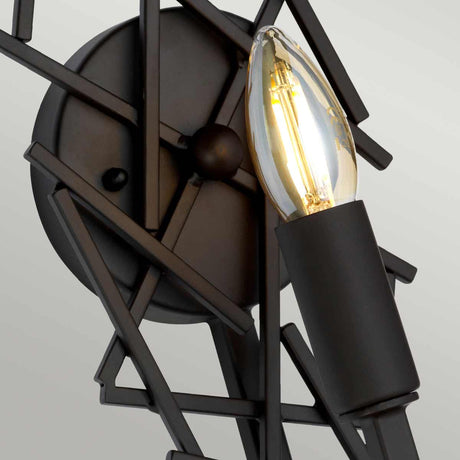 Elstead Lighting Wall Light from the Taiko range. Taiko 1 Light Wall Light Product Code = TAIKO1