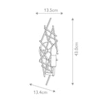 Elstead Lighting Wall Light from the Taiko range. Taiko 1 Light Wall Light – SKU TAIKO1