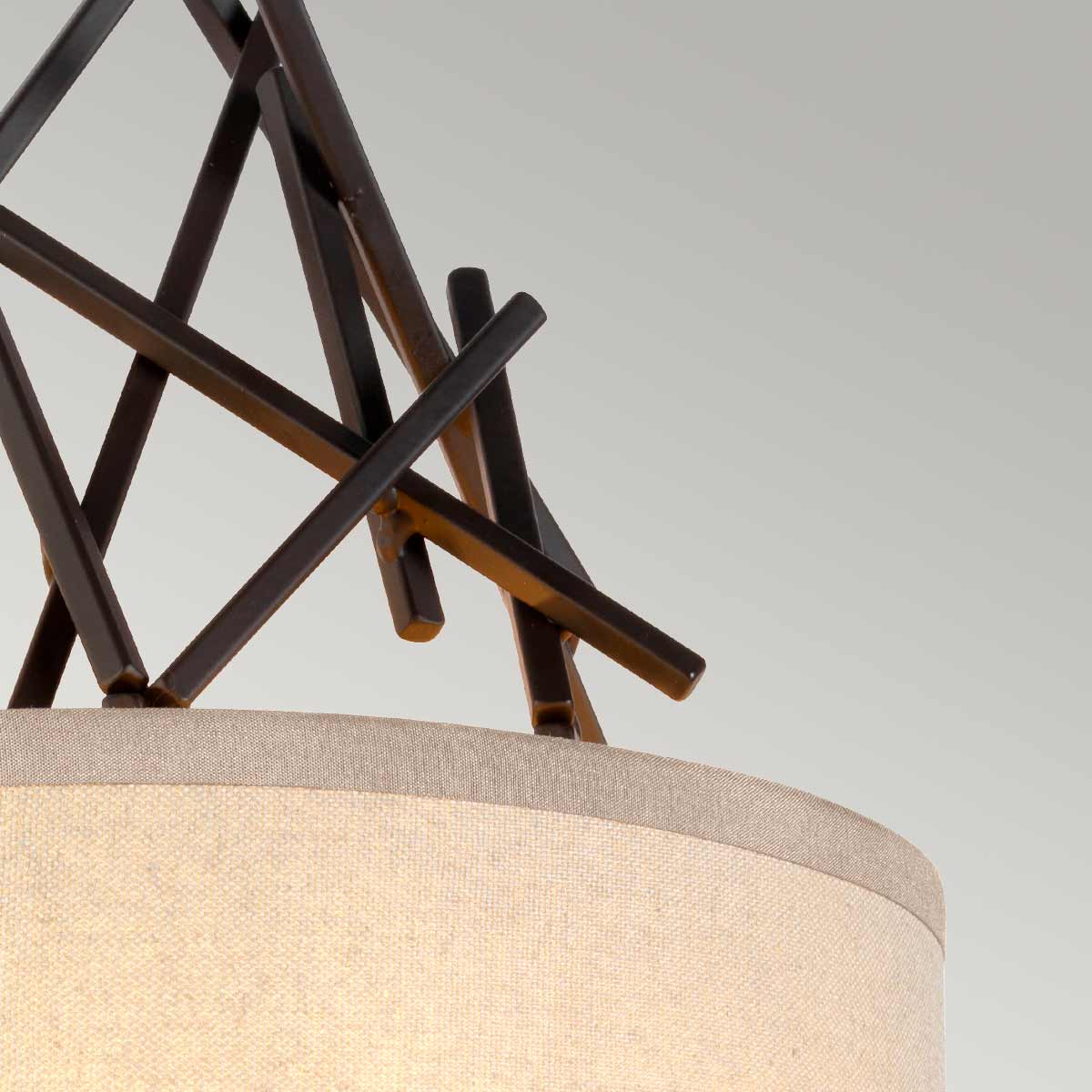 Elstead Lighting Wall Light from the Taiko range. Taiko 2 Light Wall Light Product Code = TAIKO2