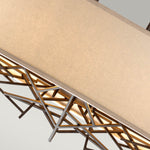 Elstead Lighting Pendant from the Taiko range. Taiko 5 Light Island Pendant Product Code = TAIKO5-ISLE