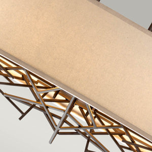 Elstead Lighting Pendant from the Taiko range. Taiko 5 Light Island Pendant Product Code = TAIKO5-ISLE