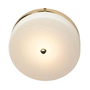 Elstead Lighting  Ceiling Flush from the Tamar range. Tamar 1 Light Large Flush Product Code = TAMAR-F-L-PG