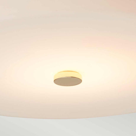 Elstead Lighting  Ceiling Flush from the Tamar range. Tamar 1 Light Large Flush Product Code = TAMAR-F-L-PG