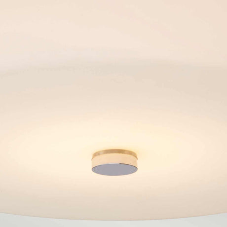 Elstead Lighting  Ceiling Flush from the Tamar range. Tamar 1 Light Medium Flush Product Code = TAMAR-F-M-PC