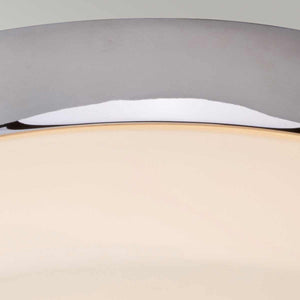 Elstead Lighting  Ceiling Flush from the Tamar range. Tamar 1 Light Medium Flush Product Code = TAMAR-F-M-PC