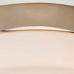 Elstead Lighting  Ceiling Flush from the Tamar range. Tamar 1 Light Medium Flush Product Code = TAMAR-F-M-PG