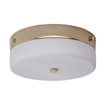 Elstead Lighting  Ceiling Flush from the Tamar range. Tamar 1 Light Medium Flush Product Code = TAMAR-F-M-PG
