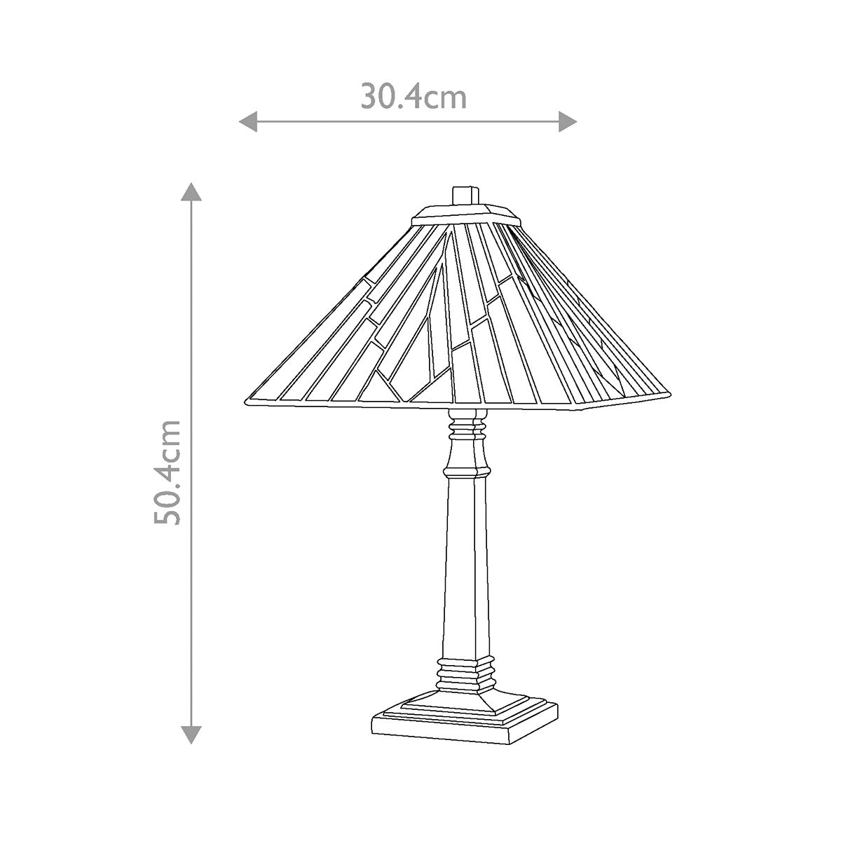 Elstead Lighting Alderley 1-light Large Table Lamp – SKU TF-ALDERLEY-TL-L