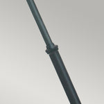 Norlys Turin Grande 2 Light Twin Lamp Post - Black TG6-BLACK