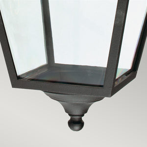 Norlys Turin Grande 1 Light Chain Lantern - Black TG8-BLACK