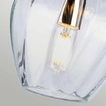 Elstead Lighting Pendant from the Tiber range. Tiber 1 Light Pendant Product Code = TIBER-P-CLEAR