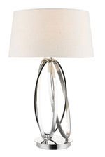 Magnalux Trinity Table Lamp Polished Chrome c/w Shade Part Number - TRI01CHTL