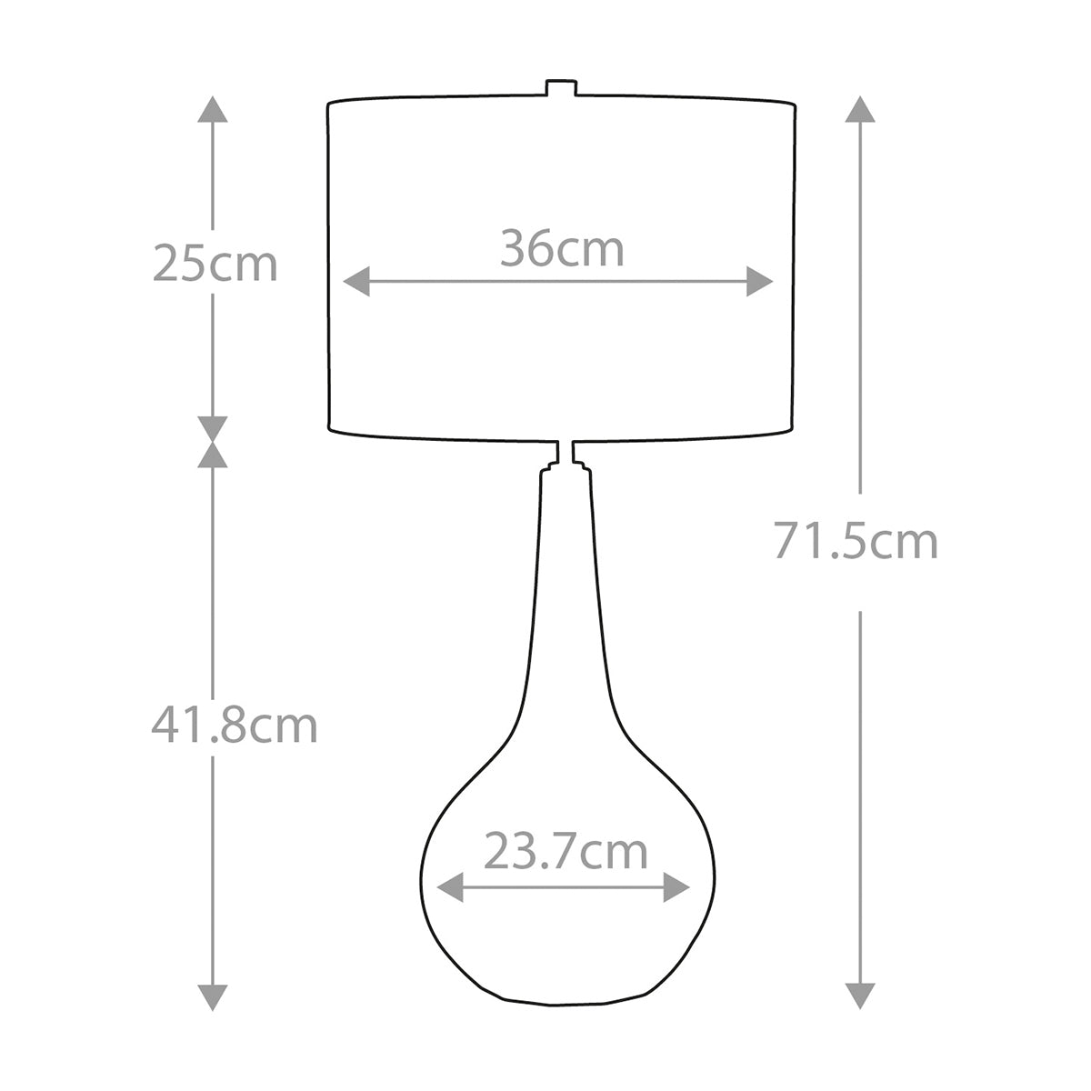Elstead Lighting Table Lamp from the Upton range. Upton 1 Light Table Lamp Product Code = UPTON-TL