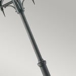 Norlys Valencia 3 Light Triple Head Lamp Post V7-BLACK