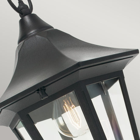 Norlys Valencia 1 Light Chain Lantern V8-BLACK