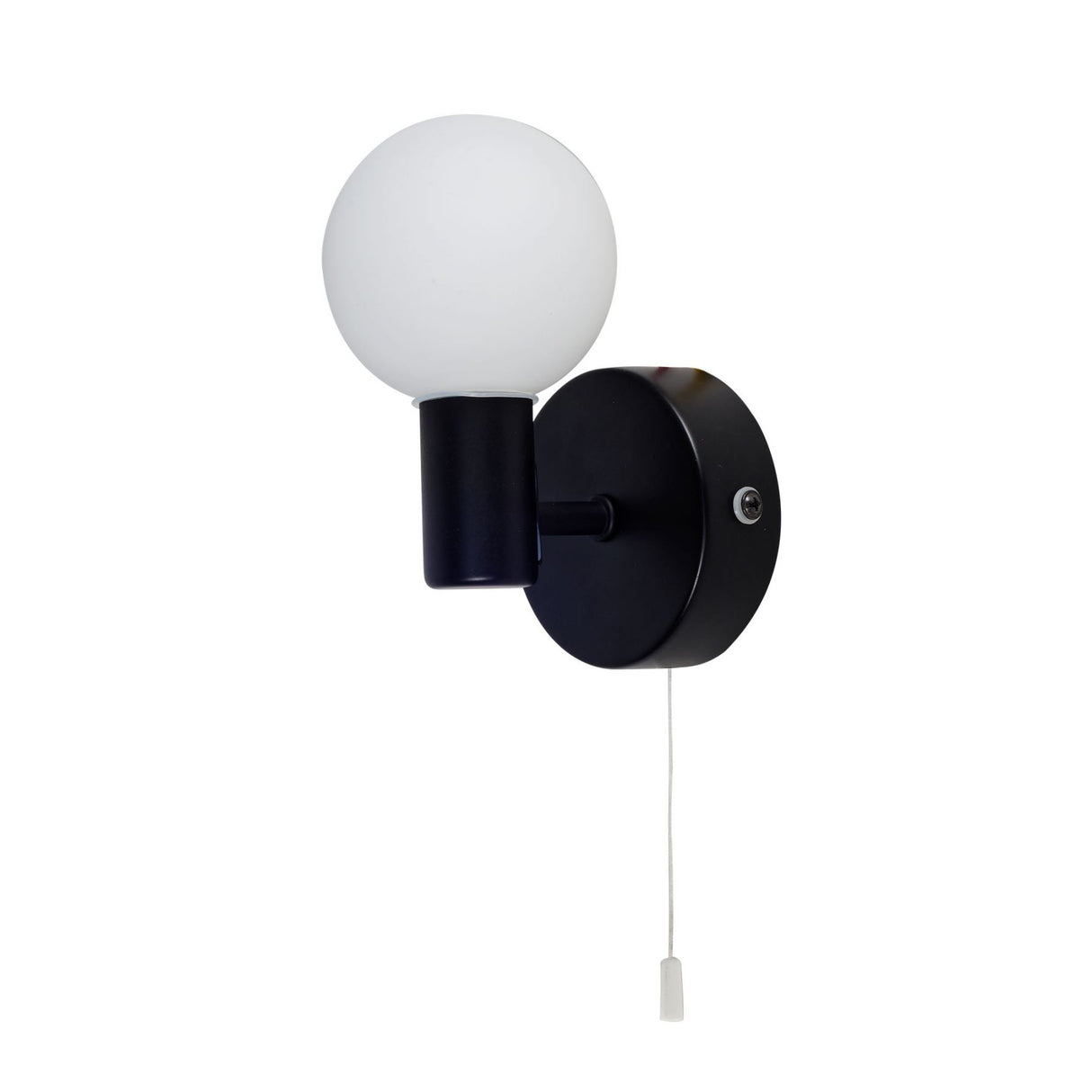 Magnalux Vanity 1 Light Wall Light Matt Black Part Number - VAN01BLWL