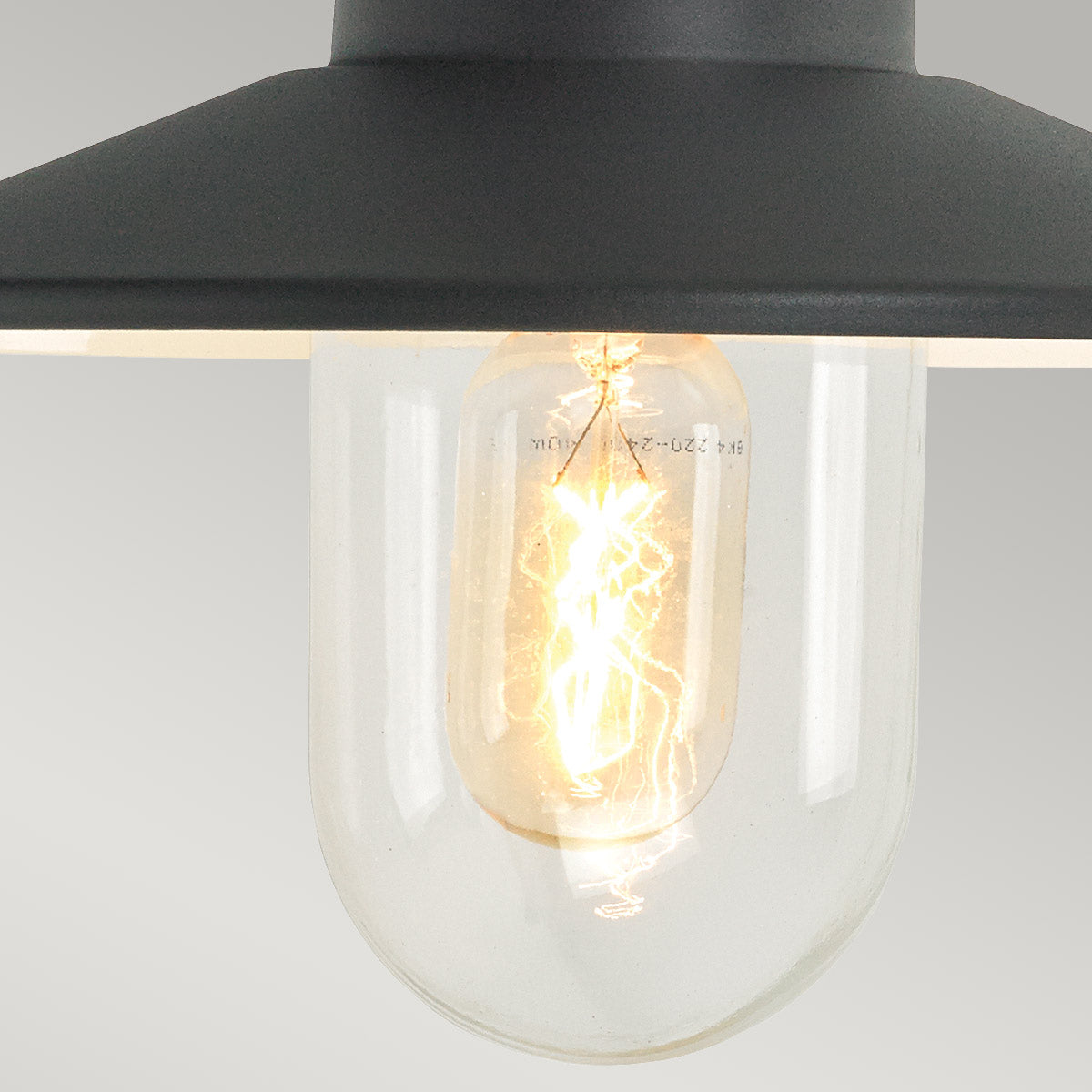 Norlys Vansbro 1 Light Wall Lantern Black VANSBRO-BLK