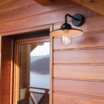 Norlys Vansbro 1 Light Wall Lantern Black VANSBRO-BLK
