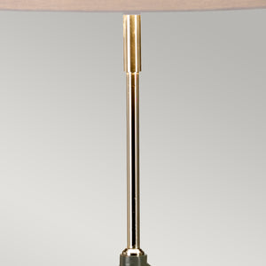 Elstead Lighting Table Lamp from the Vicenza range. Vicenza Table Lamp - White Polished Nickel Product Code = VICENZA-TL-GPN
