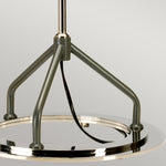 Elstead Lighting Table Lamp from the Vicenza range. Vicenza Table Lamp - White Polished Nickel Product Code = VICENZA-TL-GPN