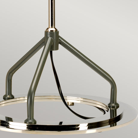 Elstead Lighting Table Lamp from the Vicenza range. Vicenza Table Lamp - White Polished Nickel Product Code = VICENZA-TL-GPN