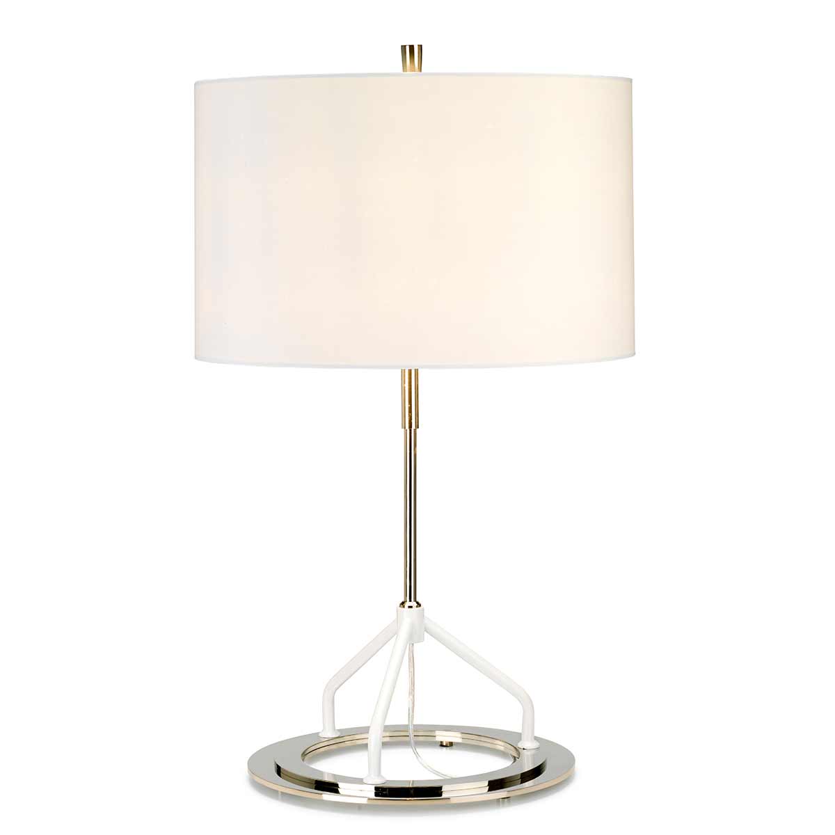 Elstead Lighting Table Lamp from the Vicenza range. Vicenza Table Lamp - Dark Grey Polished Nickel Product Code = VICENZA-TL-WPN