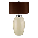 Elstead Lighting Table Lamp from the Victor range. Victor 1 Light Large Table Lamp - Cream Product Code = VICTOR-LRG-TL-CR