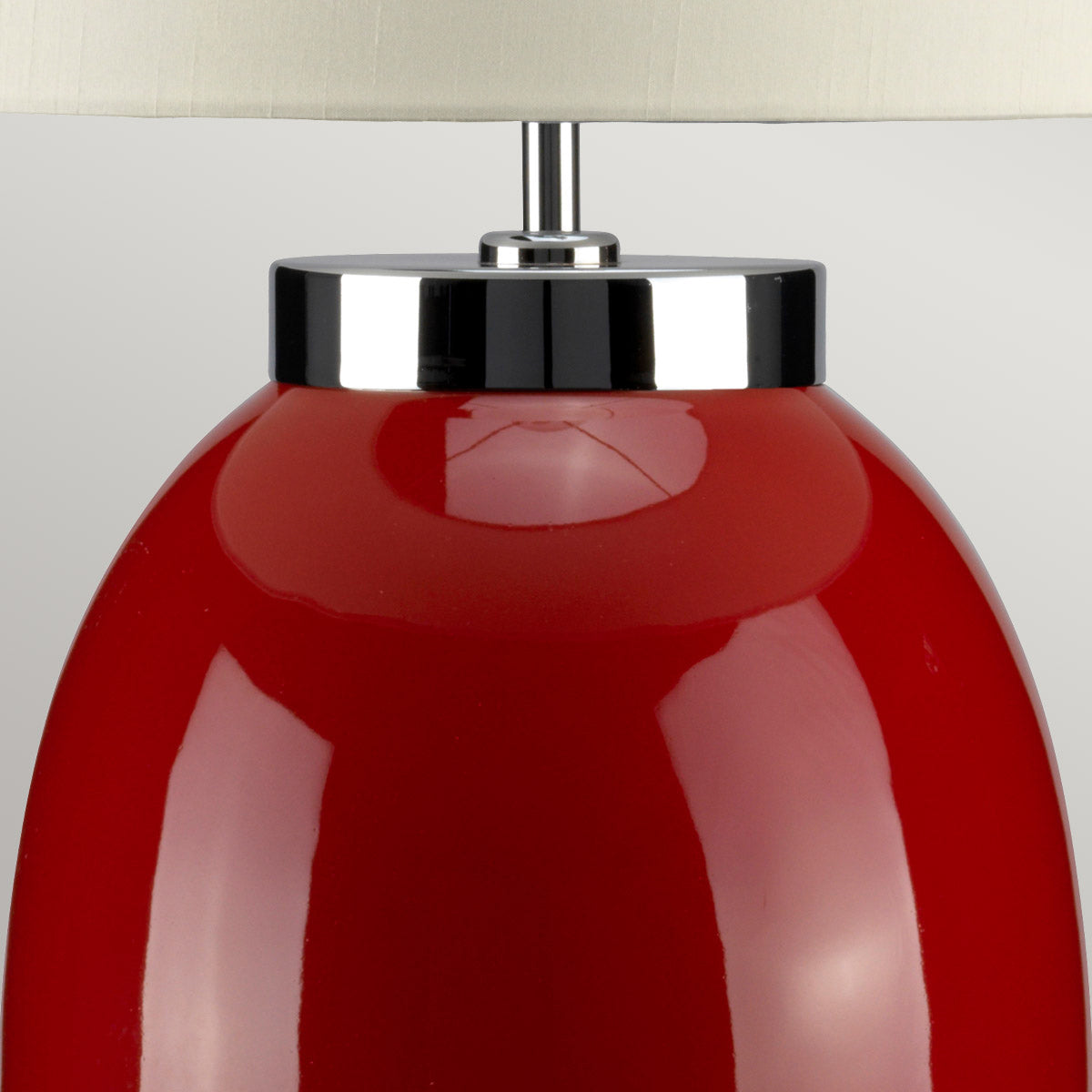 Elstead Lighting Table Lamp from the Victor range. Victor 1 Light Small Table Lamp - Cream Product Code = VICTOR-SM-TL-CR