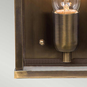 Elstead Lighting Outdoor Wall Light from the Victoria range. Victoria 1 Light Wall Lantern - Verdigris Product Code = VICTORIA-VERDI
