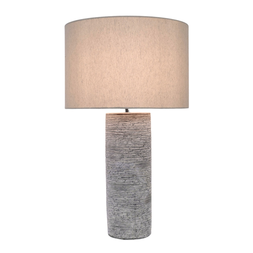 Magnalux Walker Large Stone Table Lamp Part Number - WAL01TL