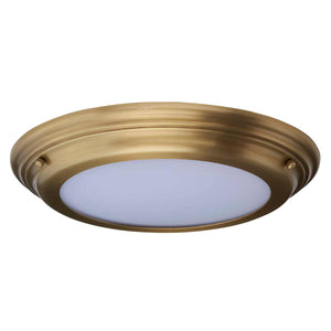 Elstead Lighting  Ceiling Flush from the Welland range. Welland 1 Light Flush Product Code = WELLAND-F-AB